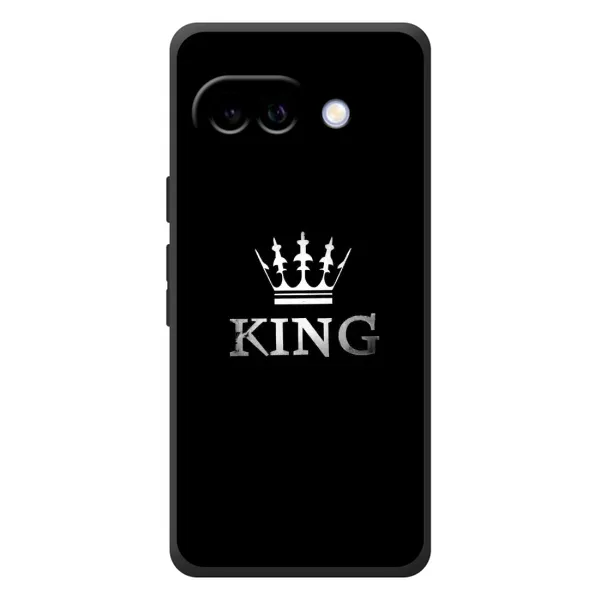Чехол с принтом «KING» для Google Pixel 10a