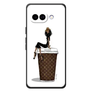 Чехлы Луи Витон для Google Pixel 10a (AlphaPrint - LOUIS VUITTON) (кофе LOUIS VUITTON)
