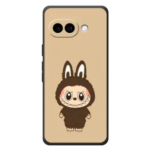 Чехол с Лабубу на Google Pixel 10a (Bored Ape в красном)