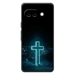 Християнські Чохли для Google Pixel 10a (AlphaPrint) (Хрест і місто)