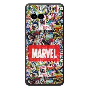 Чехол с принтом «Марвел комиксы» для Google Pixel 10a