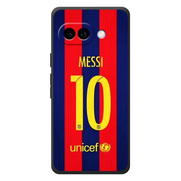 Чохол з принтом «Messi Barca 10» для Google Pixel 10a
