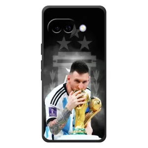 Чехлы для Google Pixel 10a (Leo чемпион) (AlphaPrint) (Месси Чемпион)