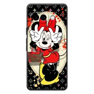 Чехол Disney Mouse Google Pixel 10a (PREMIUMPrint) (Минни peace)