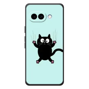 Чехол с принтом «Падающий кот» для Google Pixel 10a