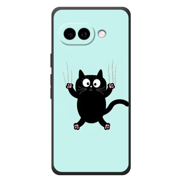Чехол с принтом «Падающий кот» для Google Pixel 10a