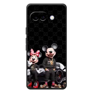 Чехол Disney Mouse Google Pixel 10a (PREMIUMPrint) (Семья Маусов)
