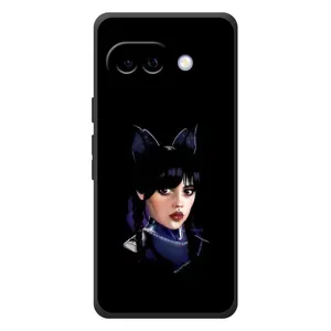 Чохли Венсдей на Google Pixel 10a Уенсдей (AlphaPrint) (серйозна Венздей)