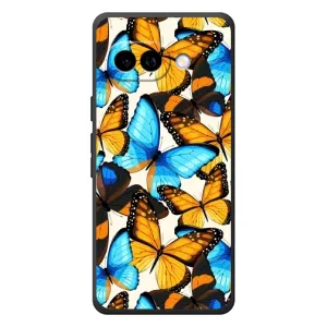Чохол з принтом для Гугл Піксель 10а - (Прикольні) (AlphaPrint) (Яскраві метелики)