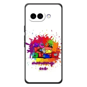 Чехол Амонг Ас для Google Pixel 10a (AlphaPrint) (Яркий АмонгАс)