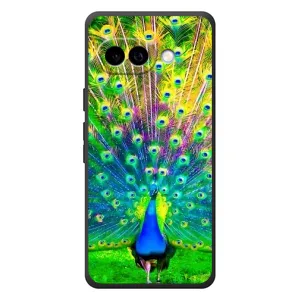 Чехол с принтом «Яркий Павлин» для Google Pixel 10a