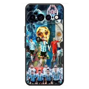 Чехлы Месси для Google Pixel 11 Pro XL (AlphaPrint) (Аргентина Месси)