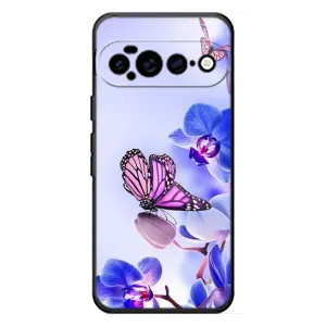 Чохли з квітами для Google Pixel 11 Pro XL (VPrint) (Метелик на квітах)