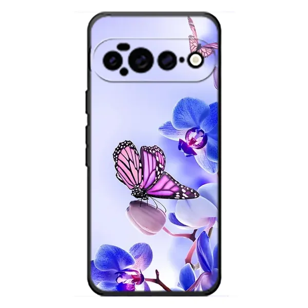 Чохол з принтом «Метелик на квітах» для Google Pixel 11 Pro XL Чохол з принтом «Метелик на квітах» для Google Pixel 11 Pro XL