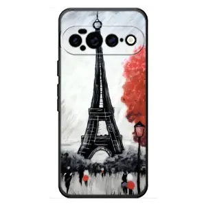 Чехол Эйфелева Башня для Google Pixel 11 Pro XL - (AlphaPrint) (Башня в Париже)