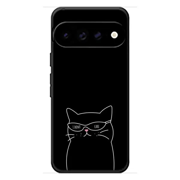 Чехол с принтом «Равнодушный кот» для Google Pixel 11 Pro XL
