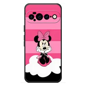 Эксклюзивный чехол для Google Pixel 11 Pro XL (AlphaPrint - Мультяшные) (Девочка Maus)