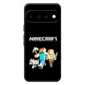 Чохол Майнкрафт на Google Pixel 11 Pro XL (AlphaPrint) Minecraft (герої Minecraft)