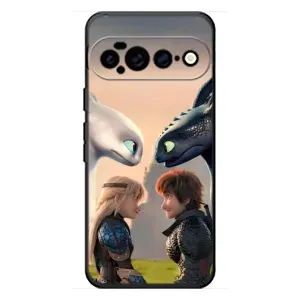 Чехол как приручить дракона на Google Pixel 11 Pro XL (Иккинг и Астрид)