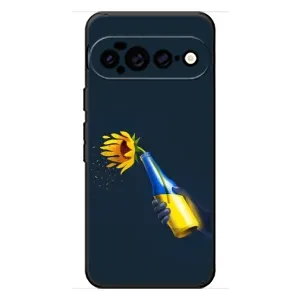 Чехол для Патриота Украины Google Pixel 11 Pro XL - (AlphaPrint) (Коктейль молотова)
