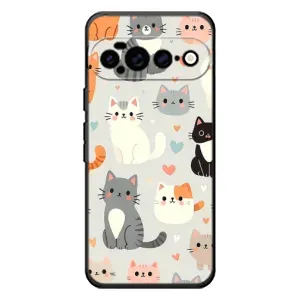 Чехол с принтом «Коллаж котов» для Google Pixel 11 Pro XL