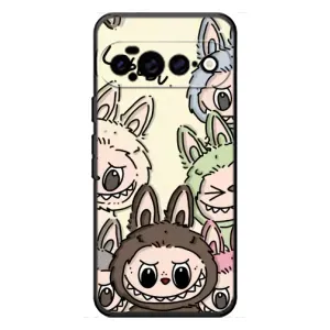 Чохол з Лабубу на Google Pixel 11 Pro XL (Золота мавпа Bored Ape)