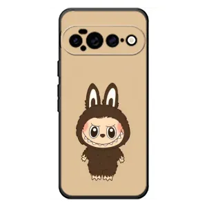 Чохол з Лабубу на Google Pixel 11 Pro XL (Bored Ape в червоному)