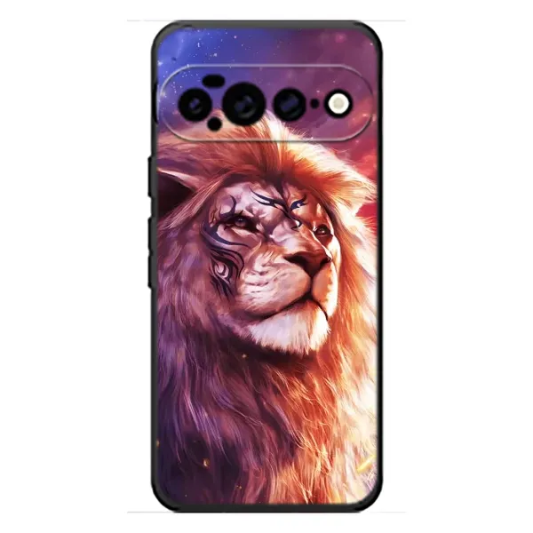 Чохол з принтом «Красочний Лев» для Google Pixel 11 Pro XL Чохол з принтом «Красочний Лев» для Google Pixel 11 Pro XL