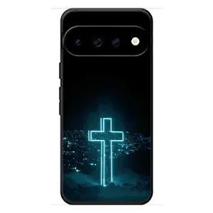 Християнські Чохли для Google Pixel 11 Pro XL (AlphaPrint) (Хрест і місто)