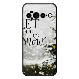 Новогодние, Праздничные Чехлы для Google Pixel 11 Pro XL - 2024 год (Let it snow)
