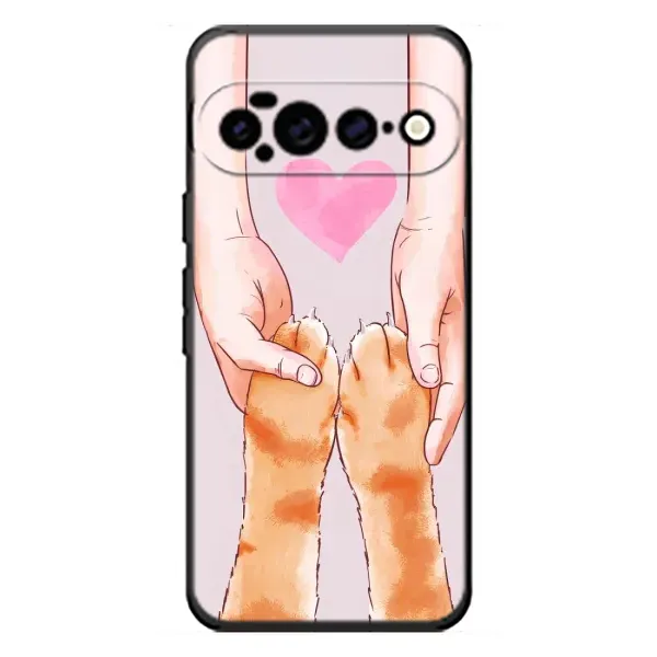 Чехол с принтом «Любовь к котикам» для Google Pixel 11 Pro XL Чехол с принтом «Любовь к котикам» для Google Pixel 11 Pro XL