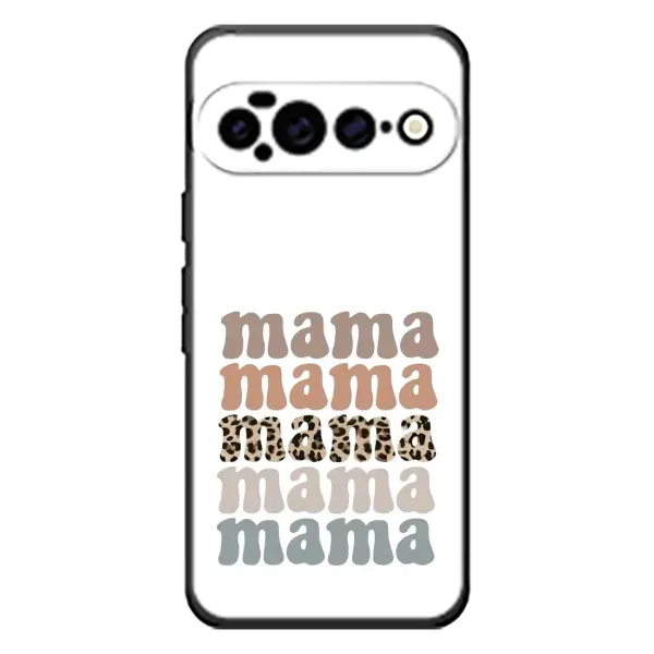 Чехол с принтом «Текстовый коллаж мама» для Google Pixel 11 Pro XL Чехол с принтом «Текстовый коллаж мама» для Google Pixel 11 Pro XL