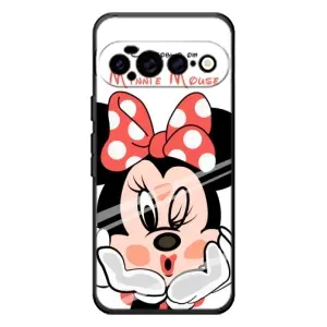 Эксклюзивный чехол для Google Pixel 11 Pro XL (AlphaPrint - Мультяшные) (Маус Минни)