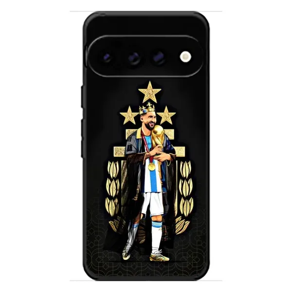Чехол с принтом «Месси Король» для Google Pixel 11 Pro XL