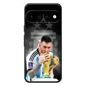 Чехлы для Google Pixel 11 Pro XL (Leo чемпион) (AlphaPrint) (Месси Чемпион)