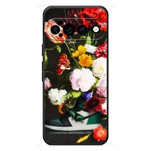 Бренднові Чохли для Google Pixel 11 Pro XL - (PREMIUMPrint) (Nike цветы)