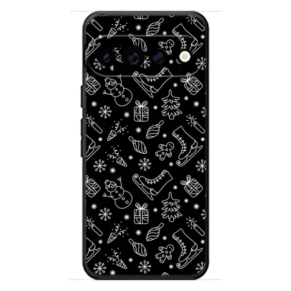 Чехол с принтом «Новогодний фон» для Google Pixel 11 Pro XL Чехол с принтом «Новогодний фон» для Google Pixel 11 Pro XL