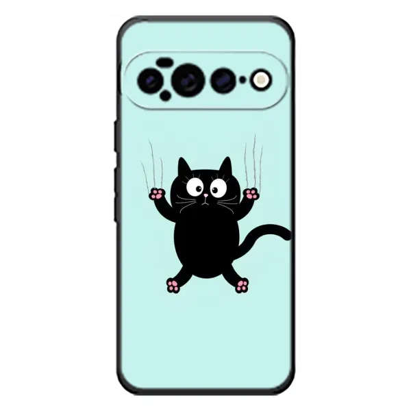 Чехол с принтом «Падающий кот» для Google Pixel 11 Pro XL Чехол с принтом «Падающий кот» для Google Pixel 11 Pro XL