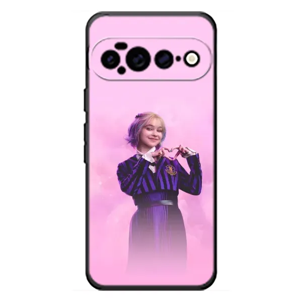 Чехол с принтом «Яркая Энид Уэнздей» для Google Pixel 11 Pro XL Чехол с принтом «Яркая Энид Уэнздей» для Google Pixel 11 Pro XL