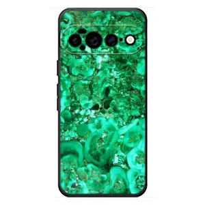 Мраморный чехол на Google Pixel 11 Pro XL (VPrint) (Салатный Мрамор)