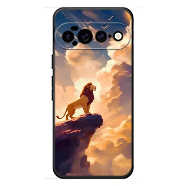 Чехол с принтом «Симба на скале» для Google Pixel 11 Pro XL Чехол с принтом «Симба на скале» для Google Pixel 11 Pro XL