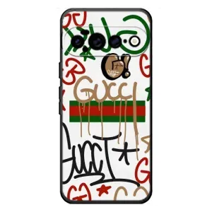 Бренднові Чохли для Google Pixel 11 Pro XL - (PREMIUMPrint) (Стиль GUUCI)