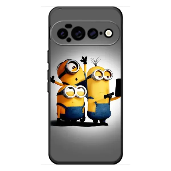 Чехол с принтом «Три миньона» для Google Pixel 11 Pro XL
