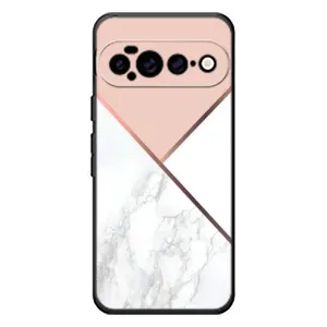 Мраморный чехол на Google Pixel 11 Pro XL (VPrint) (Тройной мрамор)