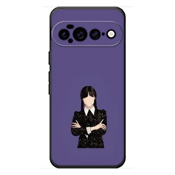 Чехол с принтом «Уэнздей в черном» для Google Pixel 11 Pro XL Чехол с принтом «Уэнздей в черном» для Google Pixel 11 Pro XL