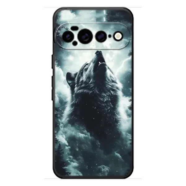 Чехол с принтом «Волк в облаках» для Google Pixel 11 Pro XL Чехол с принтом «Волк в облаках» для Google Pixel 11 Pro XL