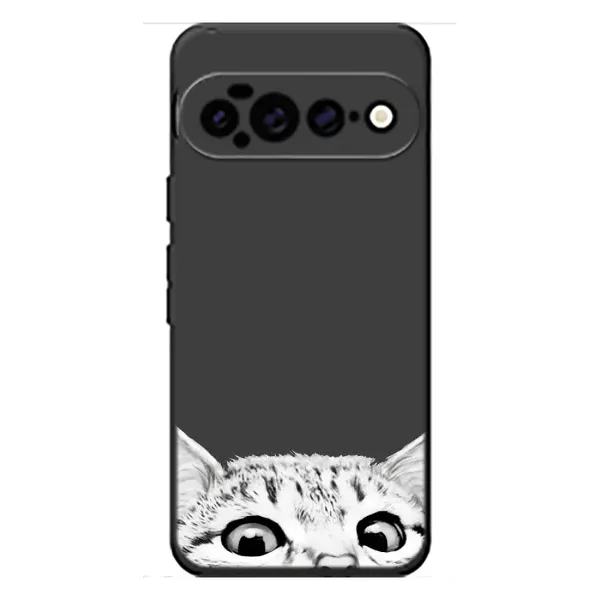 Чехол с принтом «Выглядывает кот» для Google Pixel 11 Pro XL Чехол с принтом «Выглядывает кот» для Google Pixel 11 Pro XL