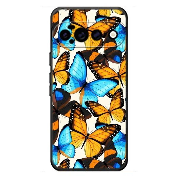 Чехол с принтом «Яркие бабочки» для Google Pixel 11 Pro XL