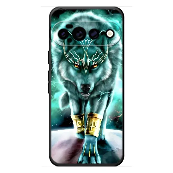 Чехол с принтом «Яркий волк» для Google Pixel 11 Pro XL