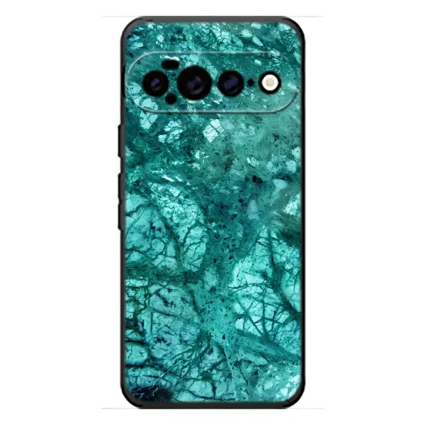 Чохол з принтом «Зелений мрамор» для Google Pixel 11 Pro XL